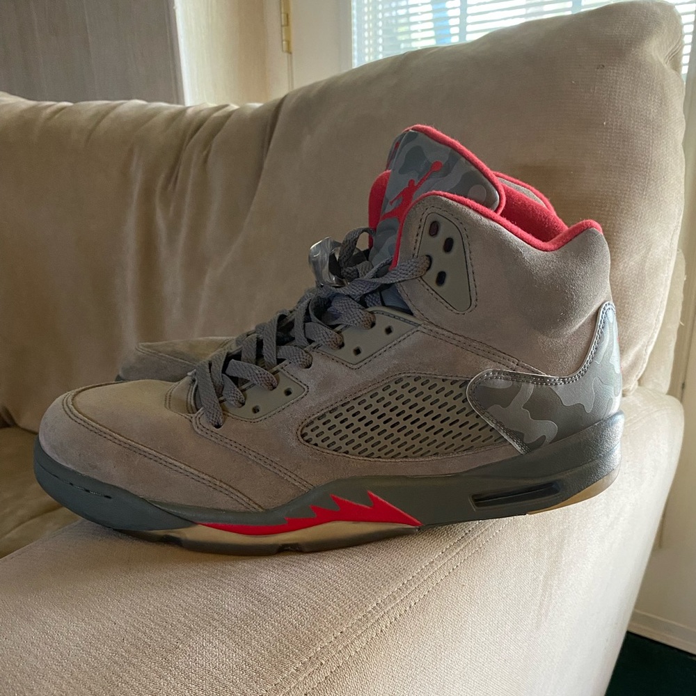 Air Jordan 5 - Camo 2017 with Lace Locks